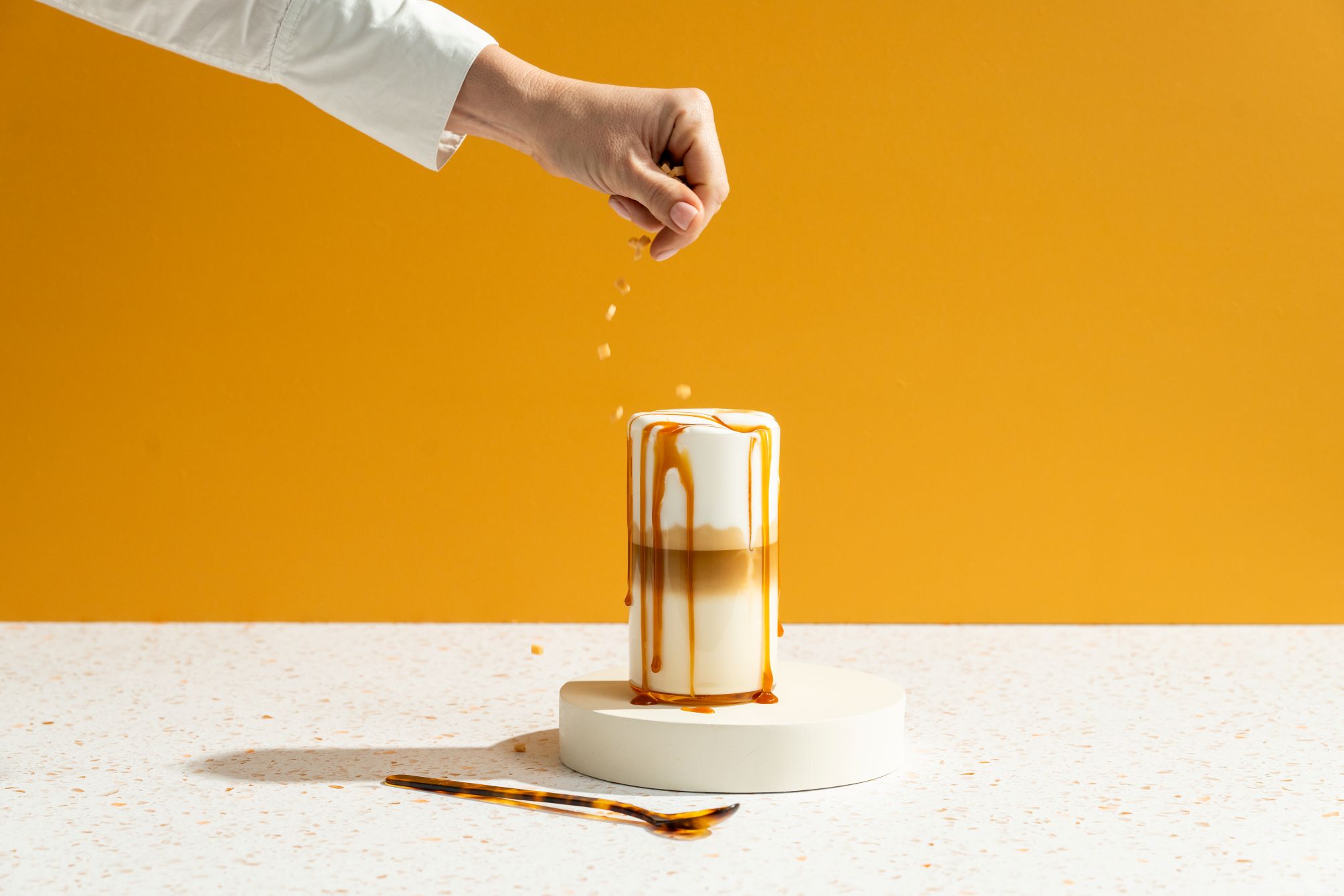 salted caramel latte macchiato
