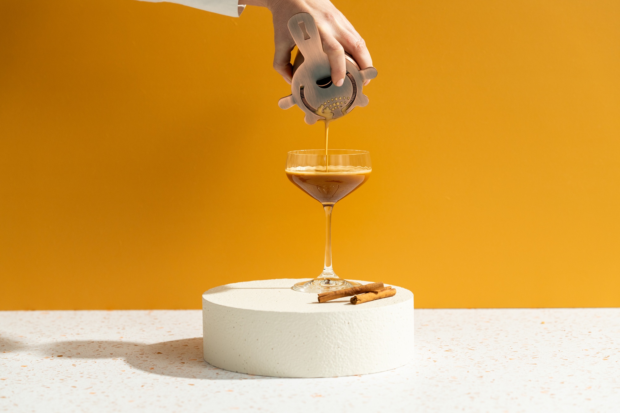 foamy espresso martini