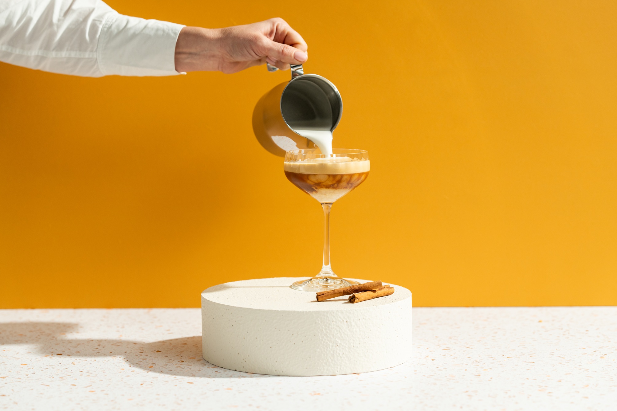 foamy espresso martini