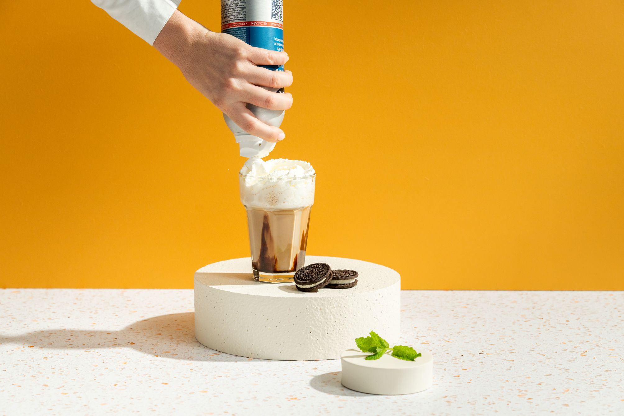 crunchy oreo latte
