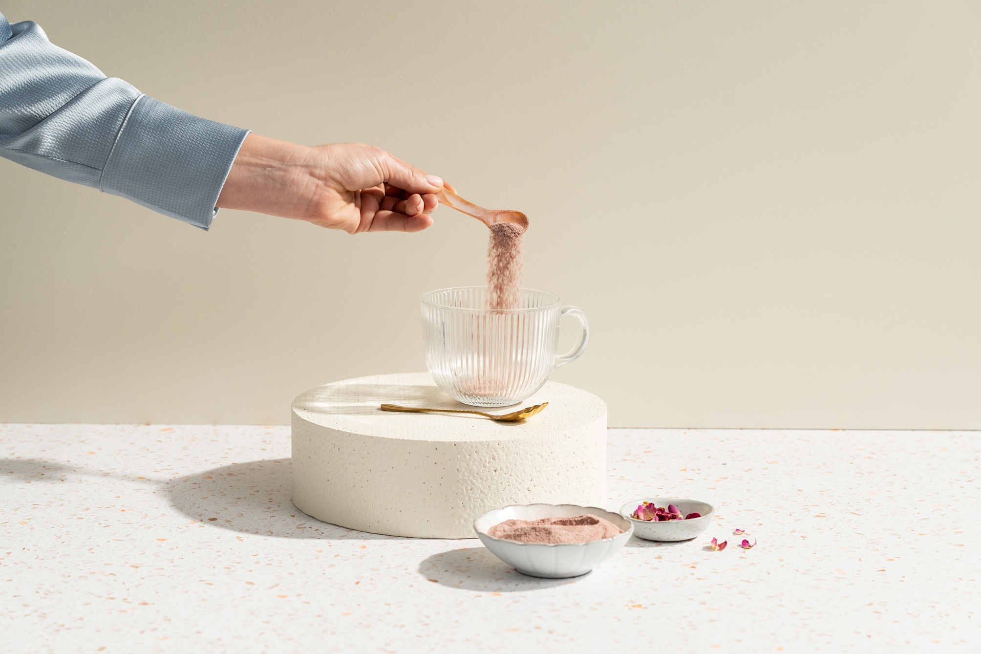 pink chai latte