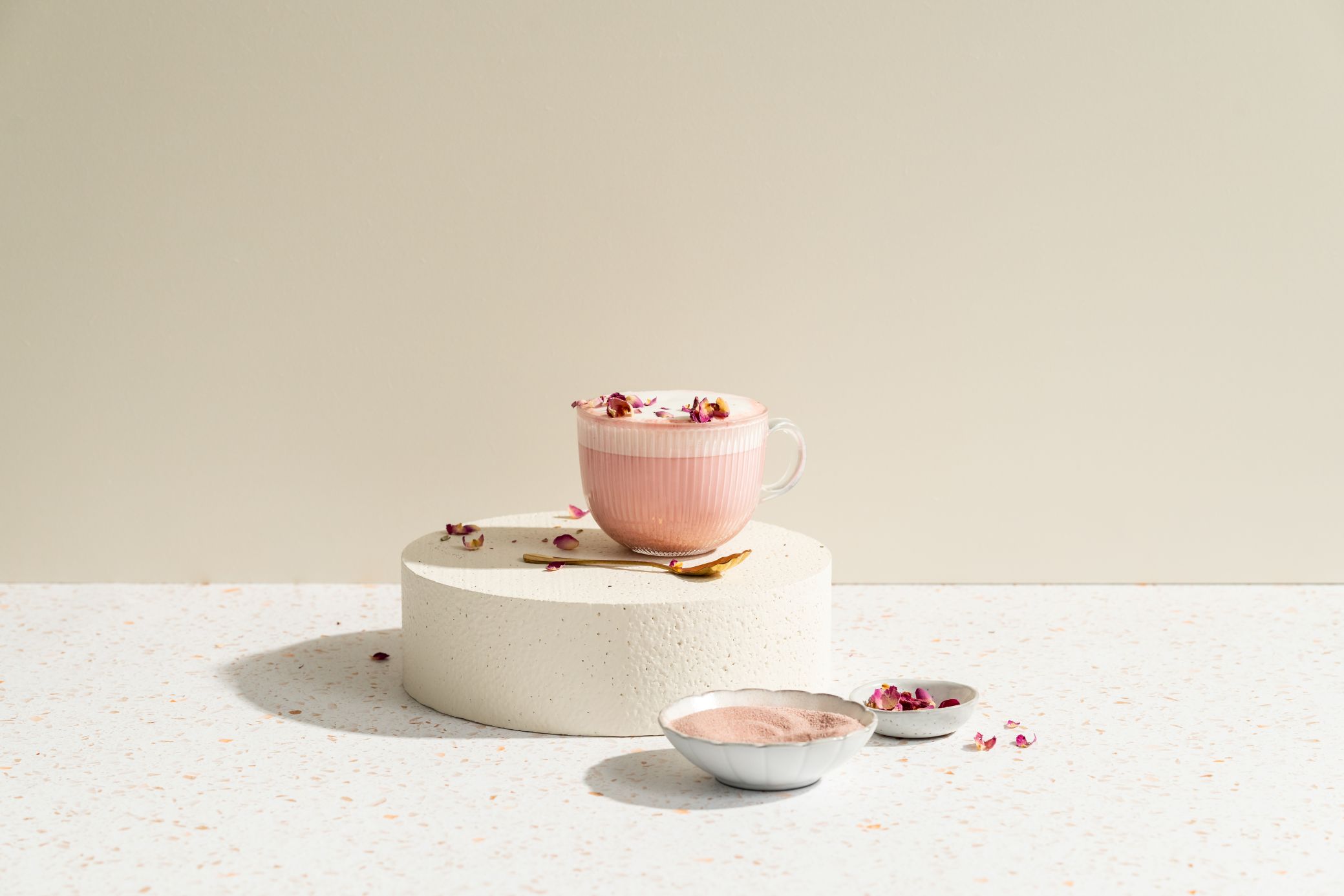 pink chai latte
