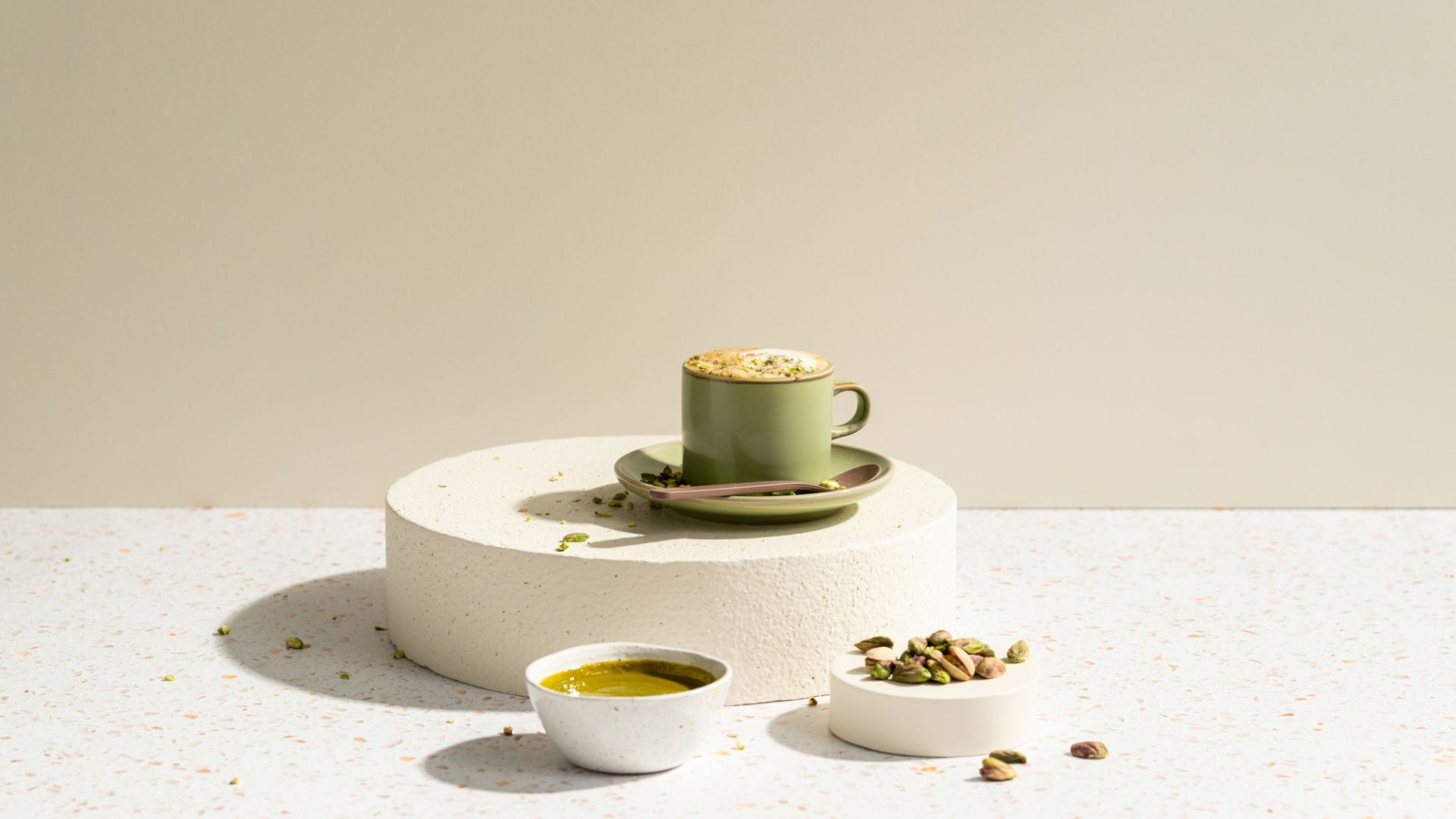pistachio cappuccino