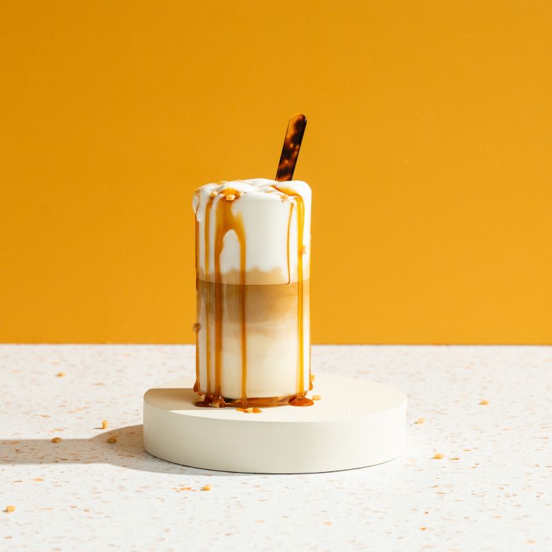 salted caramel latte macchiato.