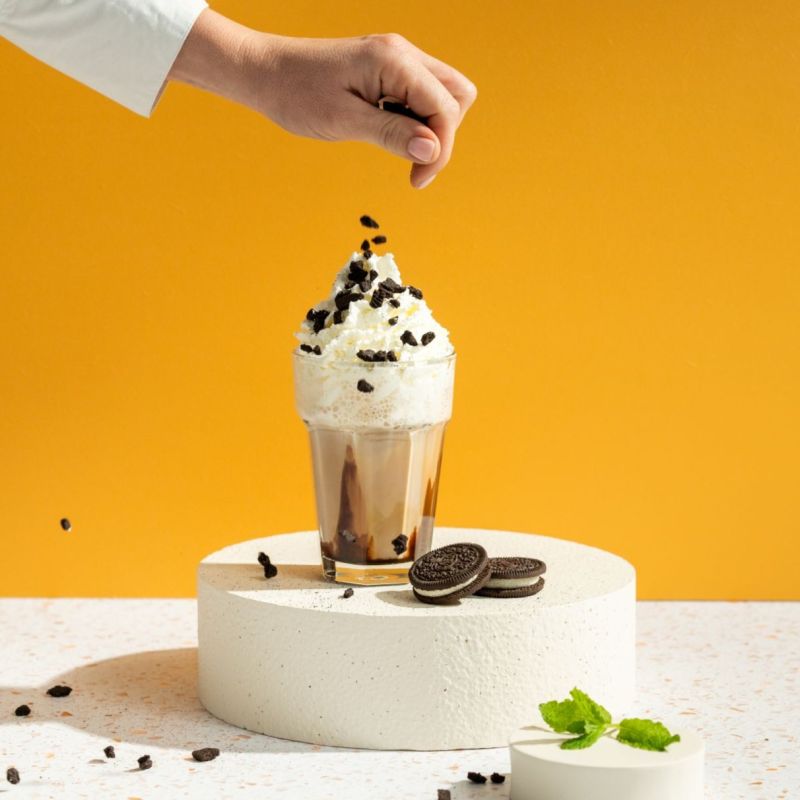 crunchy oreo latte.