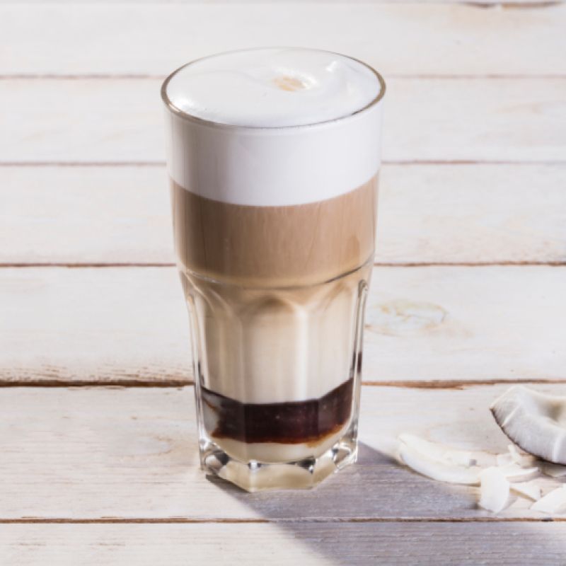 Kokos-chocolade latte | Lattiz