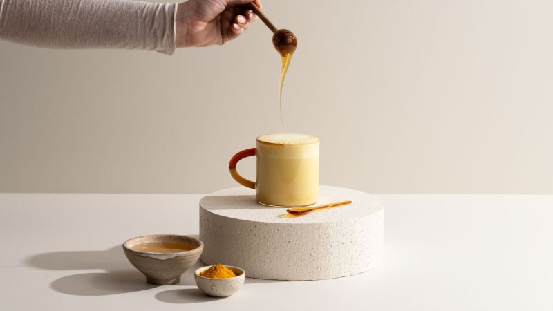 latte doré au curcuma