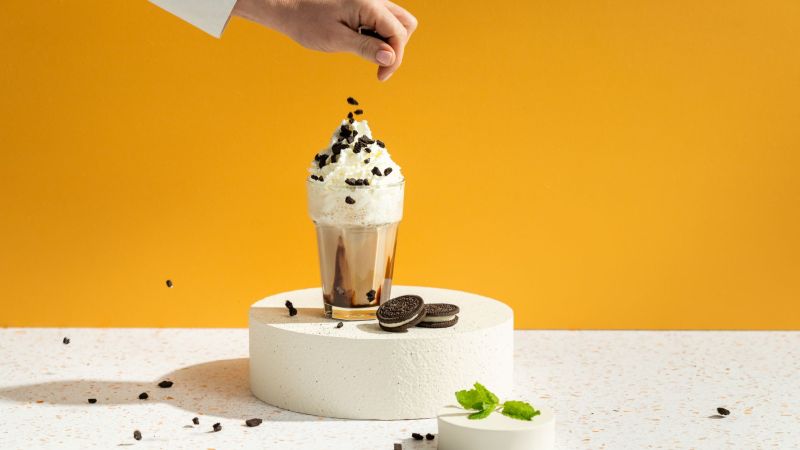 latte oreo indulgent