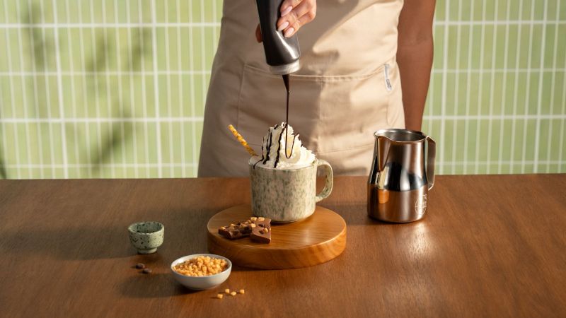 creamy hot chocolate