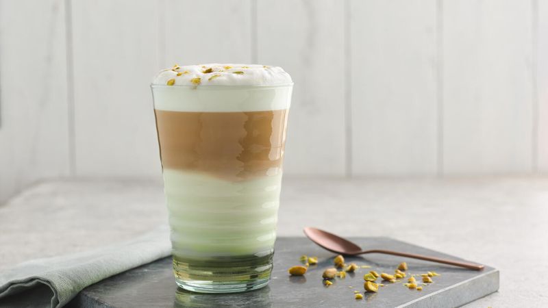 Pistache latte