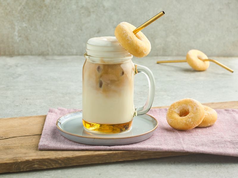 Iced donut  Latte - 1 | Lattiz